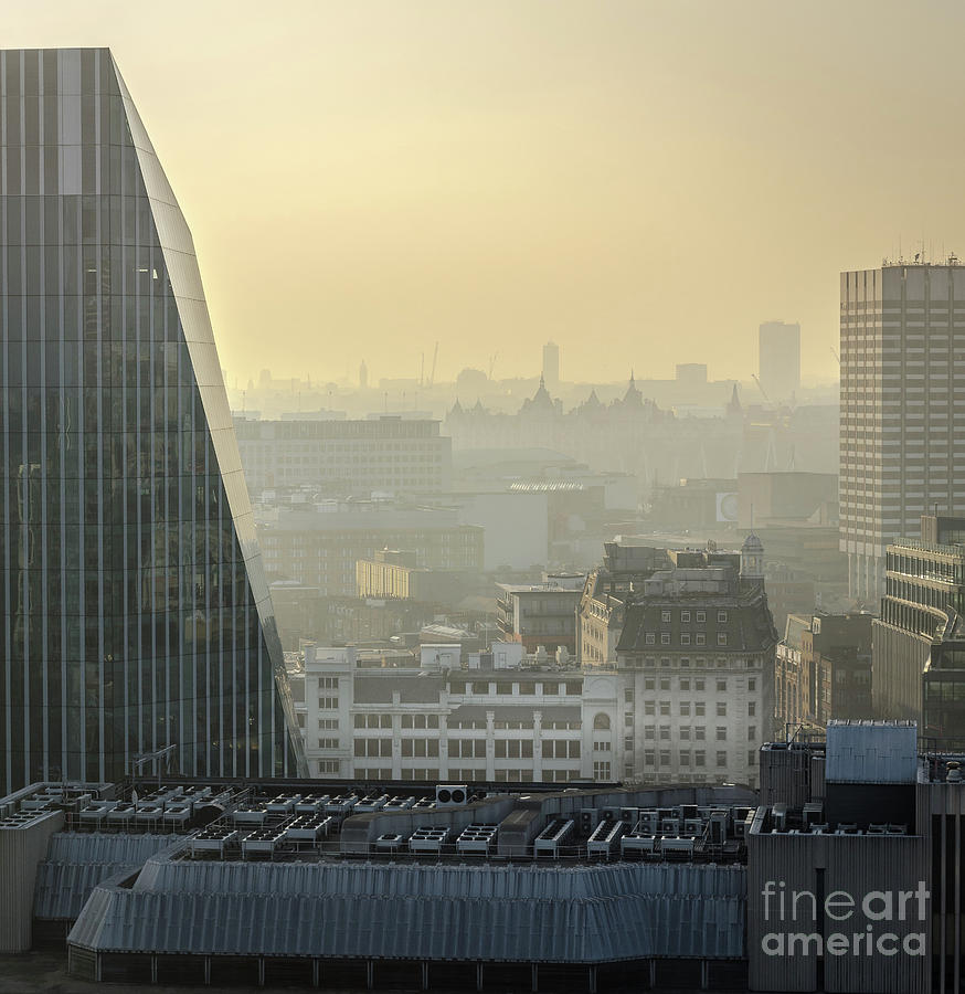 Londons Rooftops Photograph by Perry Rodriguez