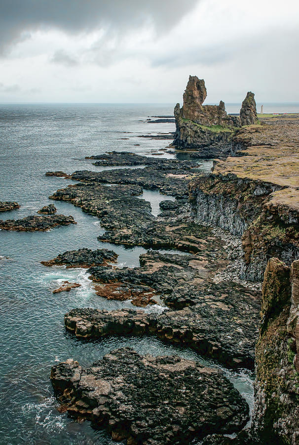 Snaefellsnes Photograph - Londrangar by Michelle Lee Snaefellsnes Photograph - Londrangar by Michelle Lee