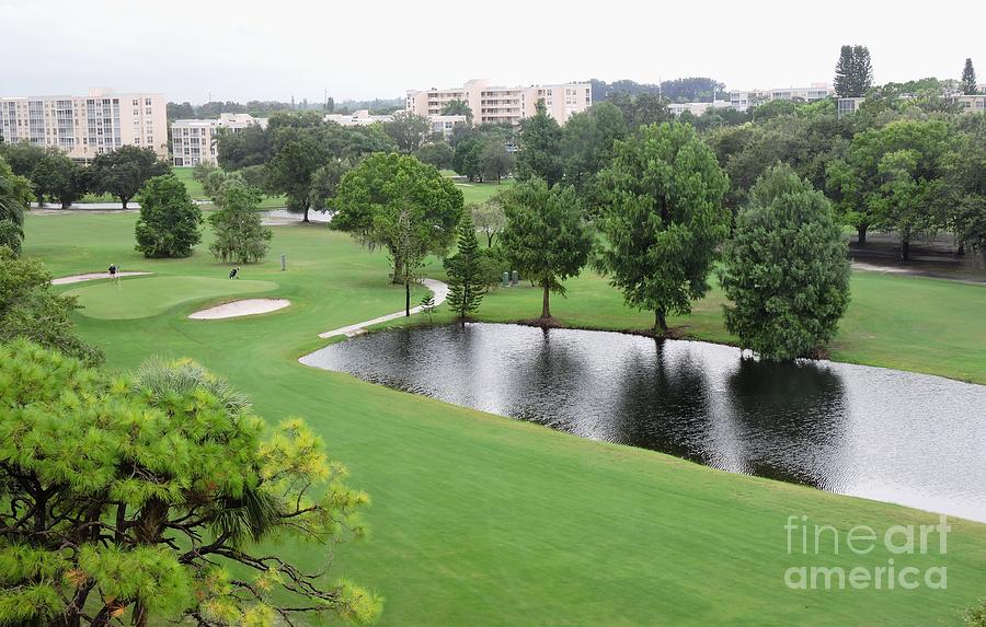 Lone Golfer Photograph by Beth Williams - Pixels