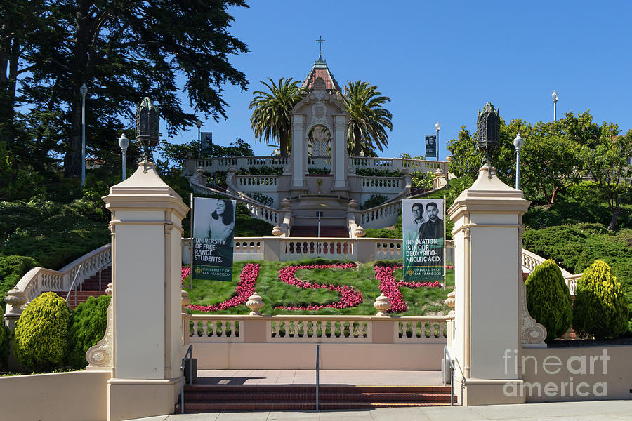 San Francisco Photograph - Lone Mountain College University of San Francisco USF DSC6389 by San Francisco