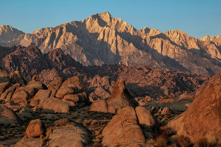 Lone Pine Peak At Sunrise by Stuart Gordon Lone Pine Peak At Sunrise by Stuart Gordon