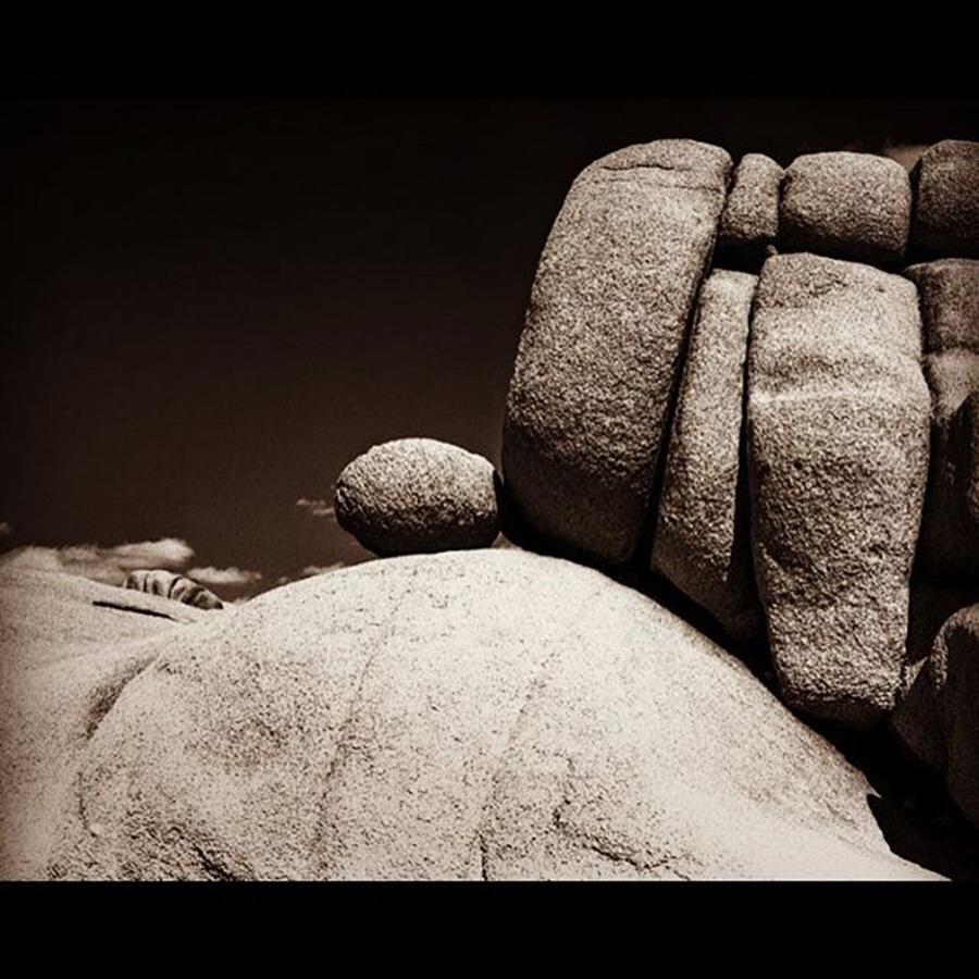 Socal Photograph - Lone Rock. #joshuatree #jtnp #film by Alex Snay