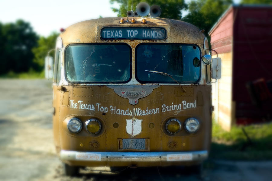 Lone Star Bus 4 Photograph by John Gusky