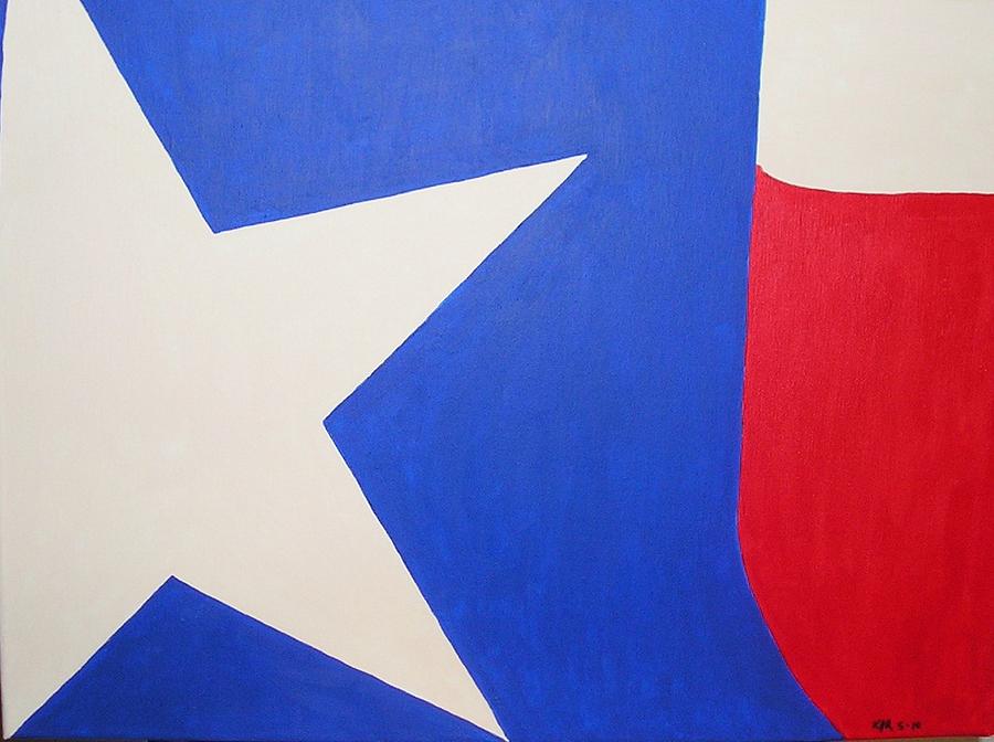 Lone Star Painting by Kenneth Regan | Fine Art America