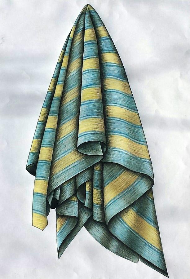 Lone Towel Drawing