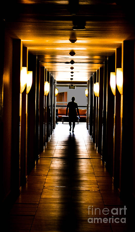 Lonely Hallway Photograph by Gary Keesler