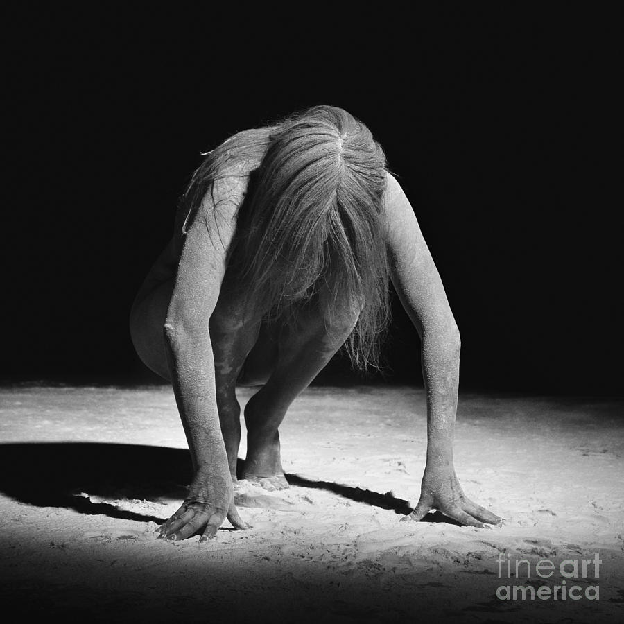 Lonely - Photograph Nude Woman #0873e by William Langeveld Lonely - Photograph Nude Woman #0873e by William Langeveld