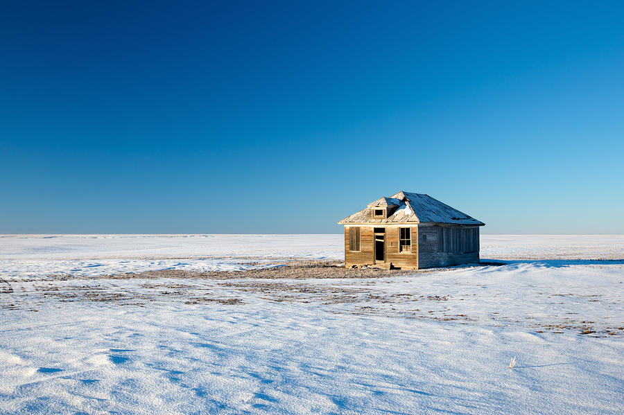 Winter Photograph - Lonely Place by Todd Klassy