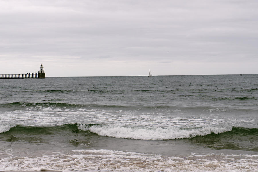 Lonely Sail Photograph by Elena Perelman