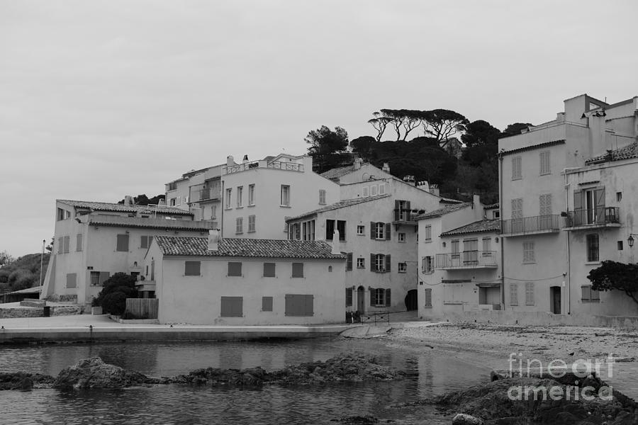Lonely Town - La Ponche Saint - Tropez Photograph by Tom Vandenhende