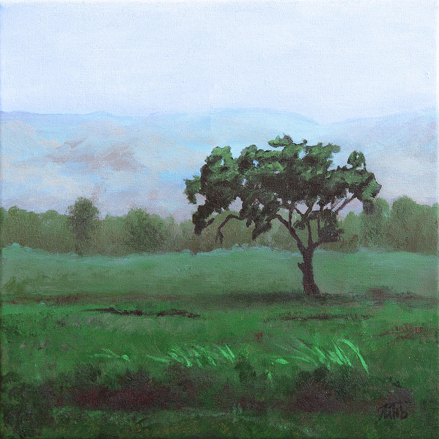 Lonely Tree Painting