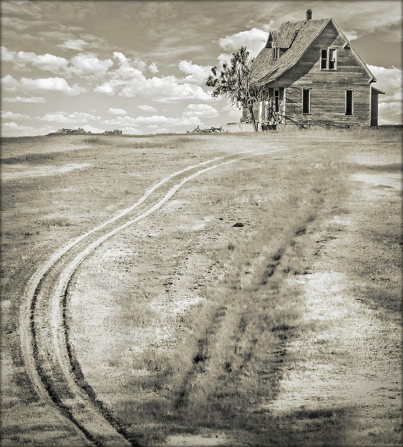 Lonesome Road Photograph by John Anderson