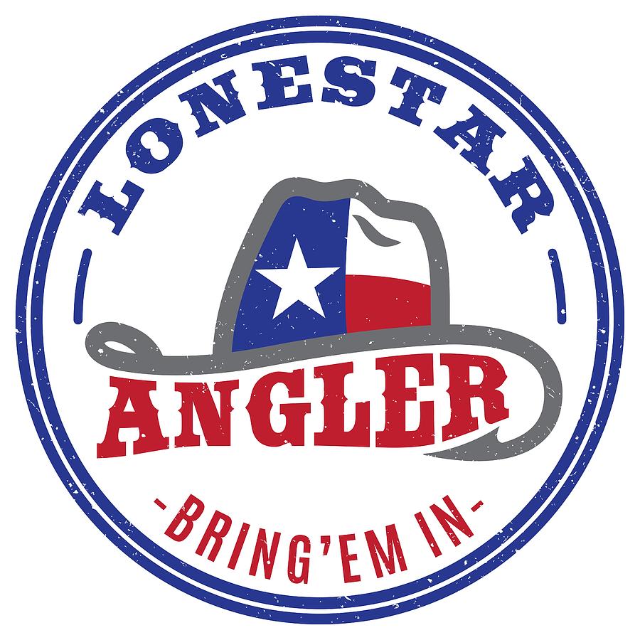 Lonestar Angler Digital Art by Kevin Putman