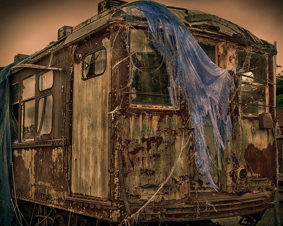 Long Abandoned Rail Car Photograph by Phil Cardamone