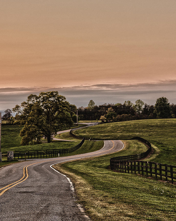 Long and Winding Road Photograph by Kevin Senter