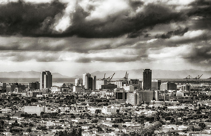 Long Beach City View Photograph by Joseph Hollingsworth