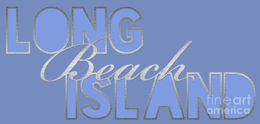 Lbi Digital Art - Long Beach Island by L Machiavelli