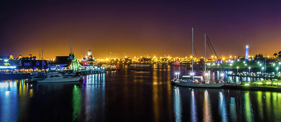 Long Beach Photograph - Long Beach Marina by April Reppucci