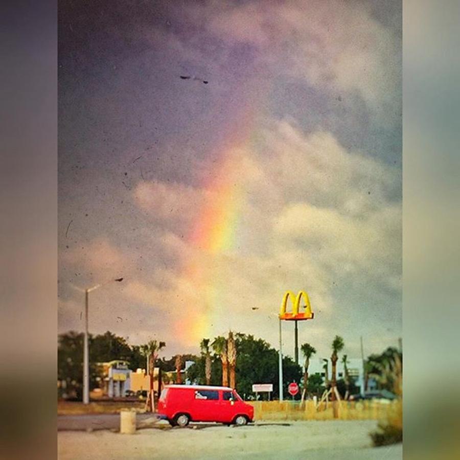Rainbow Photograph - Long Beach, Ms #rainbow #msgulfcoast by Joan McCool
