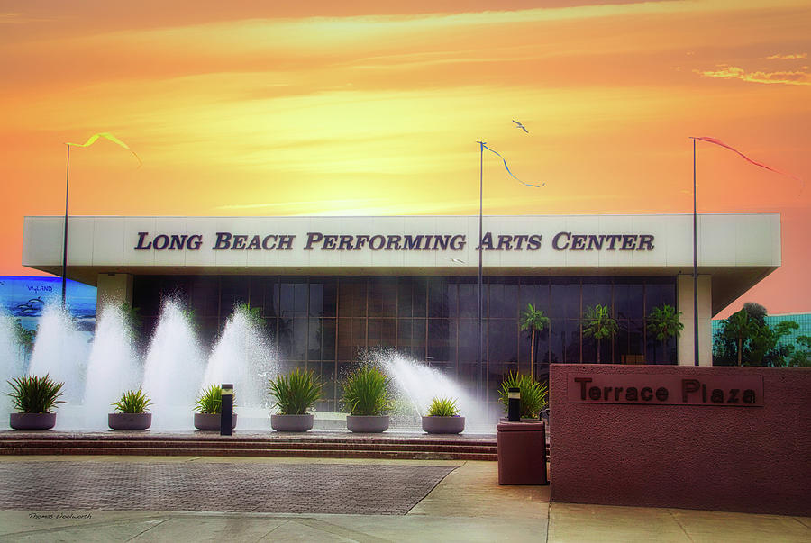 Long Beach Photograph - Long Beach Performing Arts Center by Thomas Woolworth