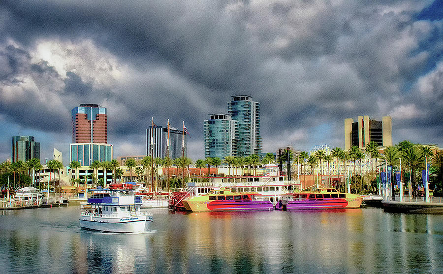 Long Beach Shoreline Marina Photograph by Joseph Hollingsworth