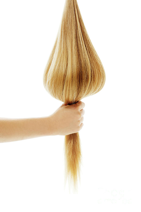 Long Blond Human Hair Close Up Photograph By Piotr Marcinski Fine