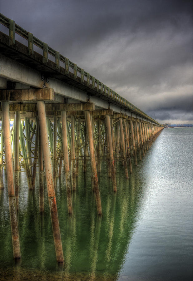 Long Bridge  Photograph by Lee Santa