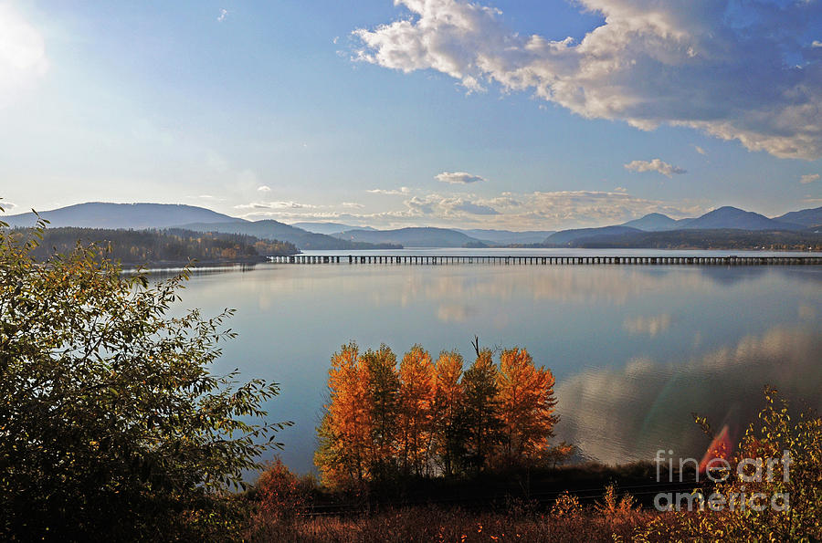 Long Bridge Sandpoint ID Photograph by Cindy Murphy - NightVisions