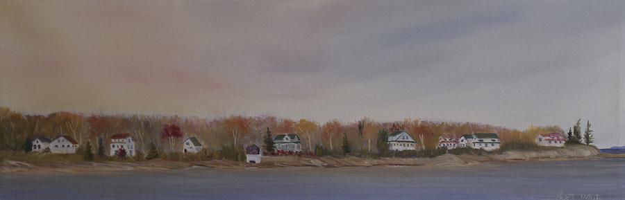 Long Cove Fall Painting by Scott W White