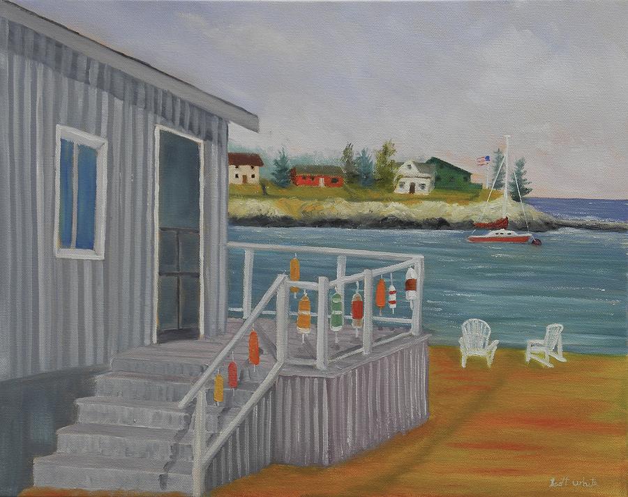 Long Cove View Painting by Scott W White