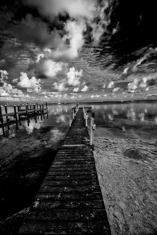 Long Dock of Key LArgo Photograph by Kevin Cable