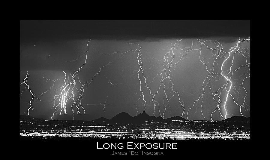 Nature Photograph - Long Exposure - BW Poster by James BO Insogna