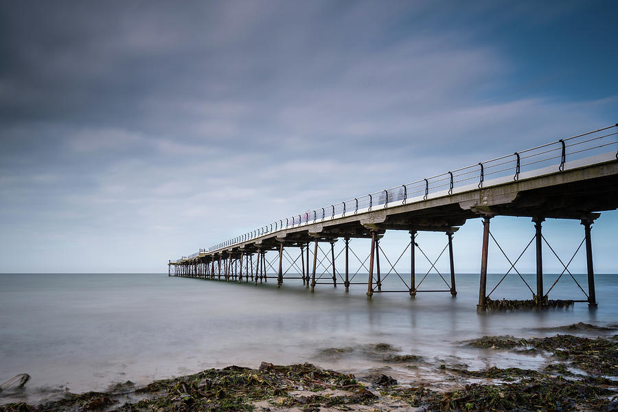 Long Exposure at Saltburn Pier Photograph by David Head - Fine Art America