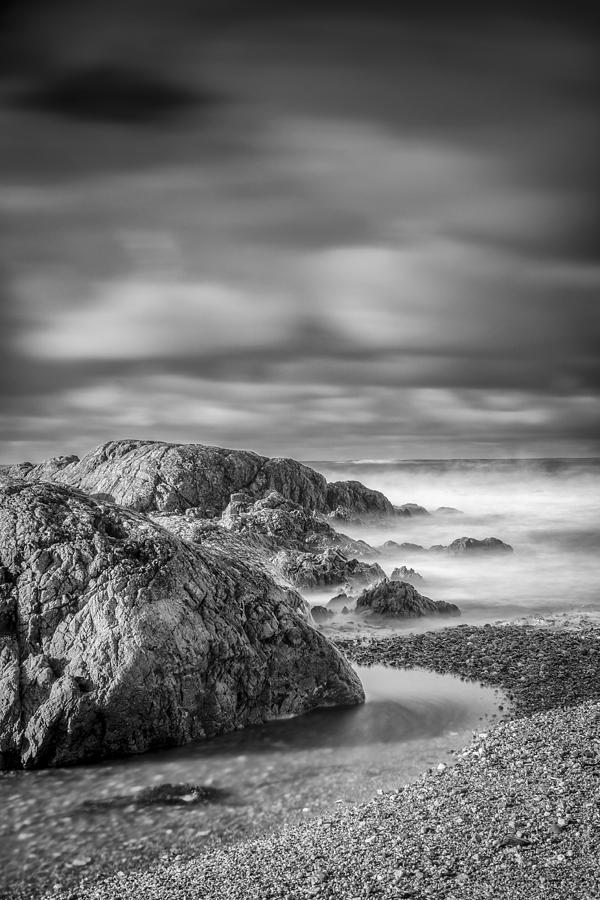 Long exposure of a shingle beach and rocks Photograph by Neil Alexander Photography Long exposure of a shingle beach and rocks Photograph by Neil Alexander Photography