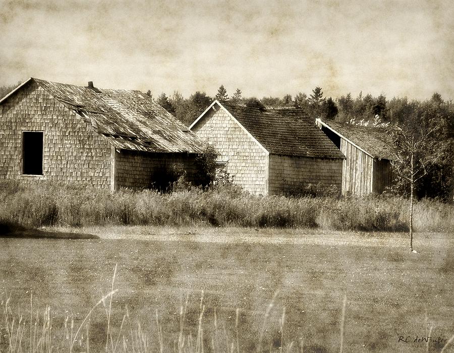 Cottage Photograph - Long Forsaken by RC DeWinter