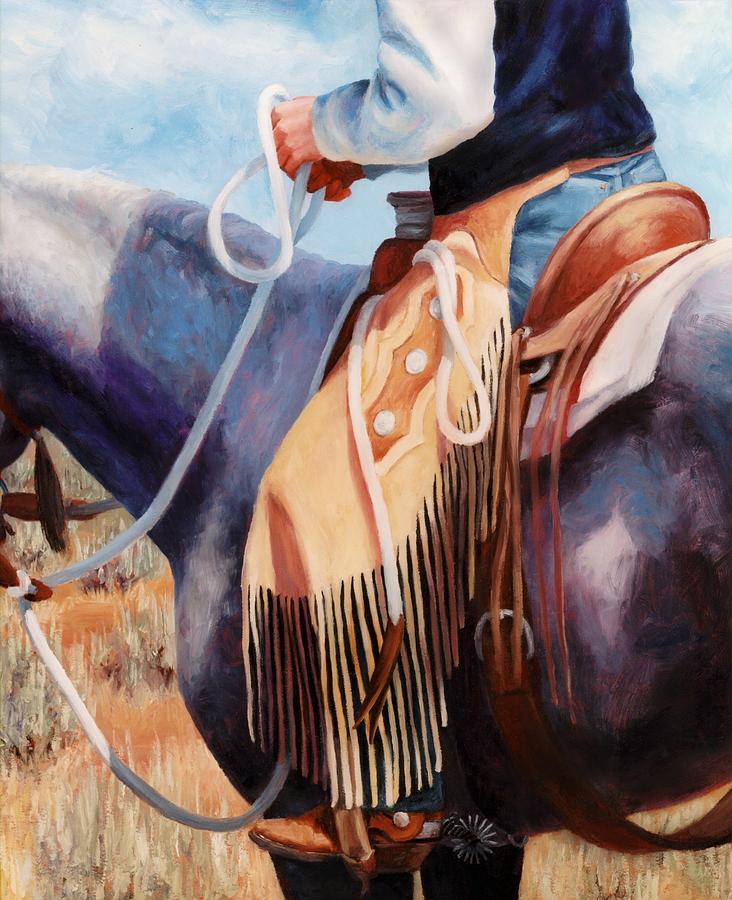 https://images.fineartamerica.com/images/artworkimages/mediumlarge/1/long-fringed-chink-chaps-western-art-cowboy-painting-kim-corpany.jpg