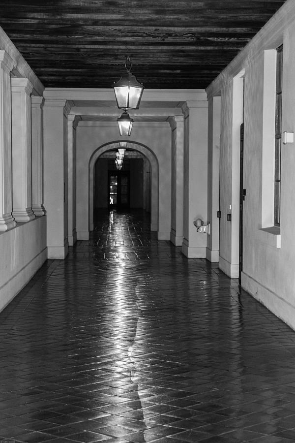 Long Hallway Photograph by Robert Hebert