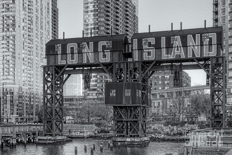 Long Island Railroad Gantry Cranes III Photograph by Clarence Holmes