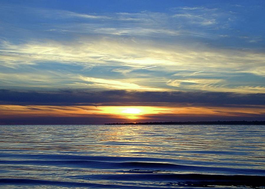 Long Island Sunset Photograph by Newwwman