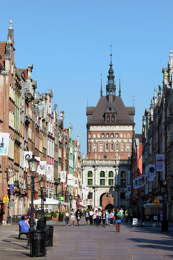 Long Lane in Old Town of Gdansk Photograph by Artur Bogacki