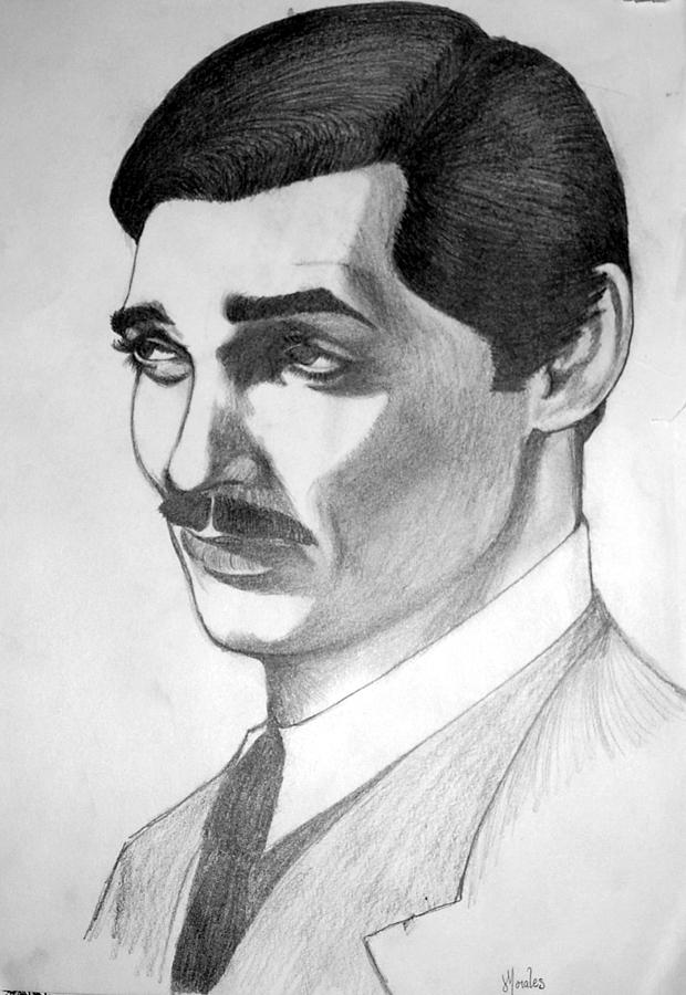 Portrait Drawing - Long Live The King by Marco Morales Portrait Drawing - Long Live The King by Marco Morales