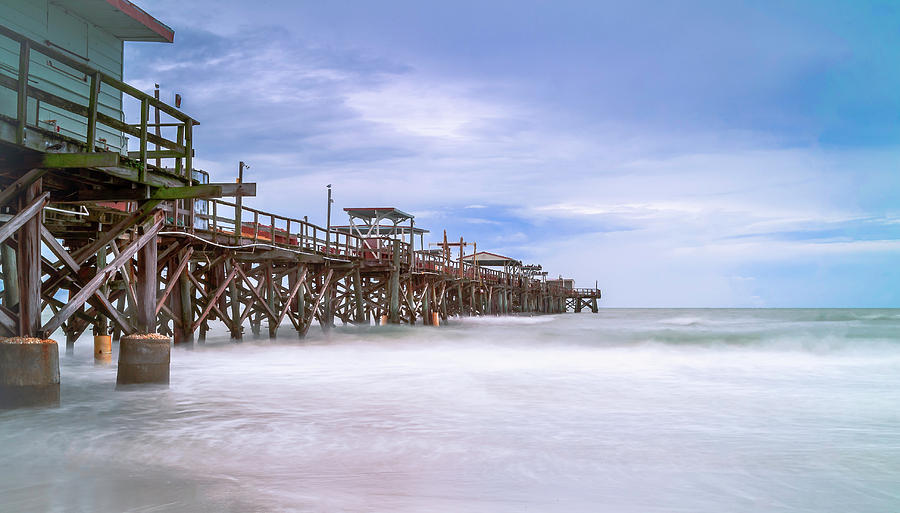 St. Petersburg Photograph - Long Pier At Redington by Todd Rogers St. Petersburg Photograph - Long Pier At Redington by Todd Rogers