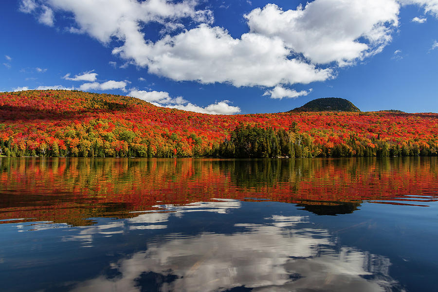 Long Pond and Clouds Photograph by Tim Kirchoff