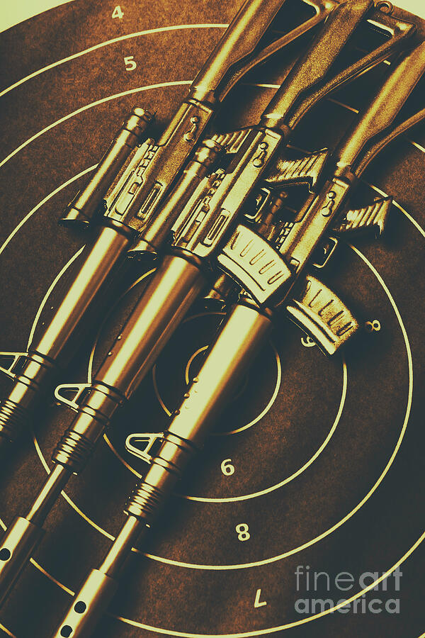 Weaponry Photograph - Long Range Tactical Rifles by Jorgo Photography - Wall Art Gallery Weaponry Photograph - Long Range Tactical Rifles by Jorgo Photography - Wall Art Gallery
