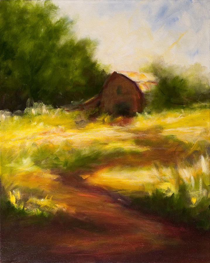 Long Road Home Painting by Shannon Grissom