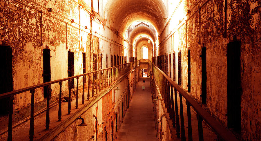 Long Rows of Prison Cells Photograph by Paul W Faust - Impressions of Light