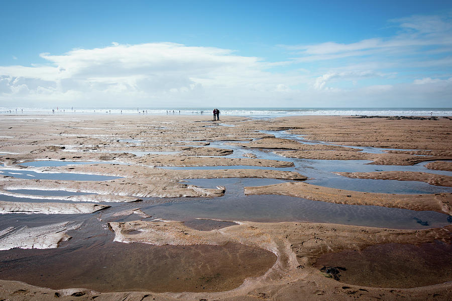 Landscape Photograph - Long Stretch of Sand by Svetlana Sewell