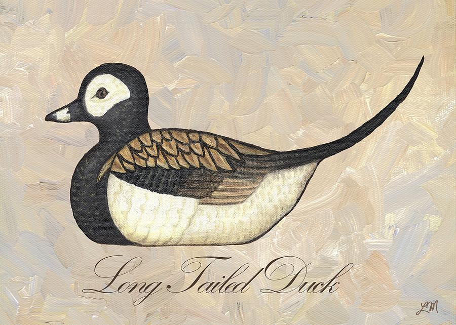 Duck Digital Art - Long Tailed Duck by Linda Mears