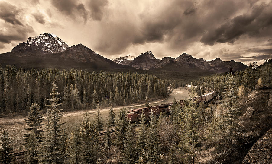 Long Train Running Photograph by John Poon