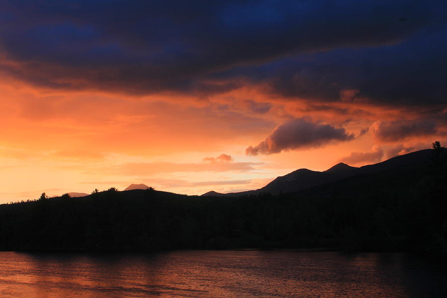 Longfellow Mountains Sunset Photograph by John Burk